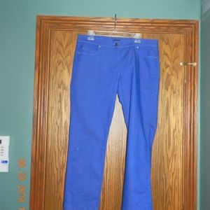 Women's Escada Blue 5 Pocket Pants